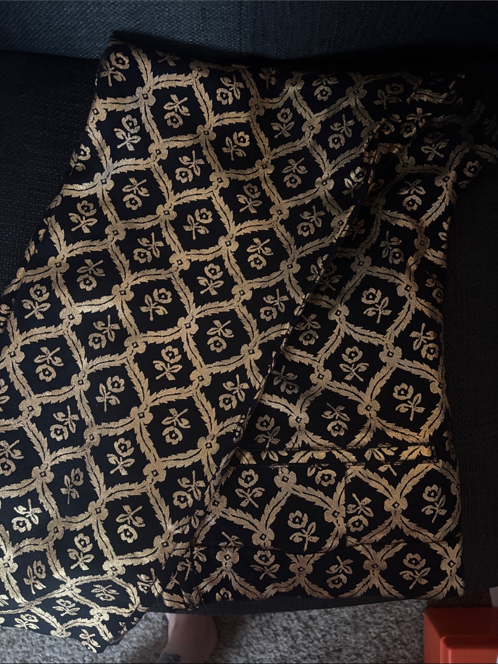 Black and Gold 🌹 pants